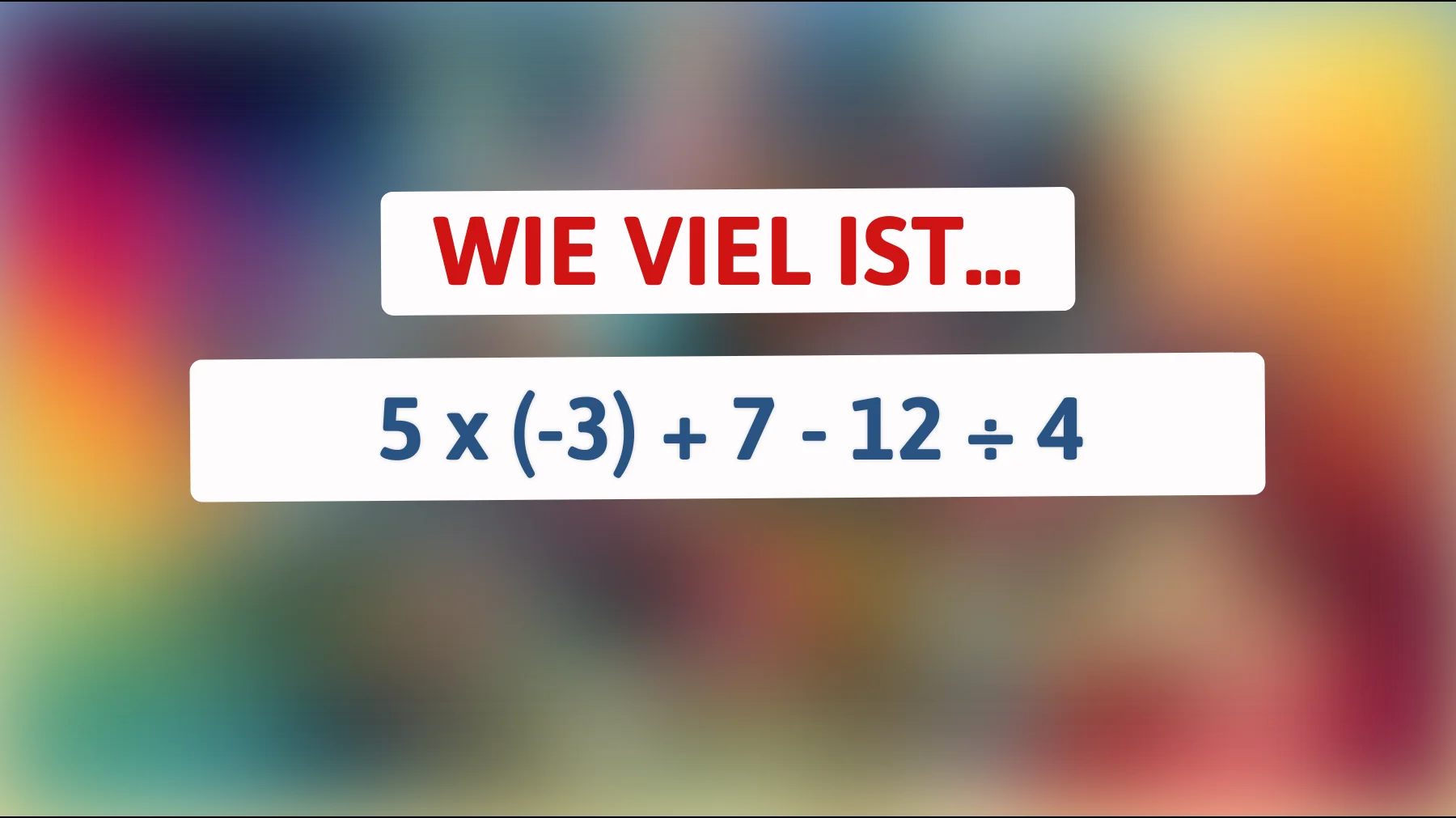 Bist du klug genug, dieses Mathematik-Rätsel zu lösen? Teste dein Logikverständnis jederzeit!"