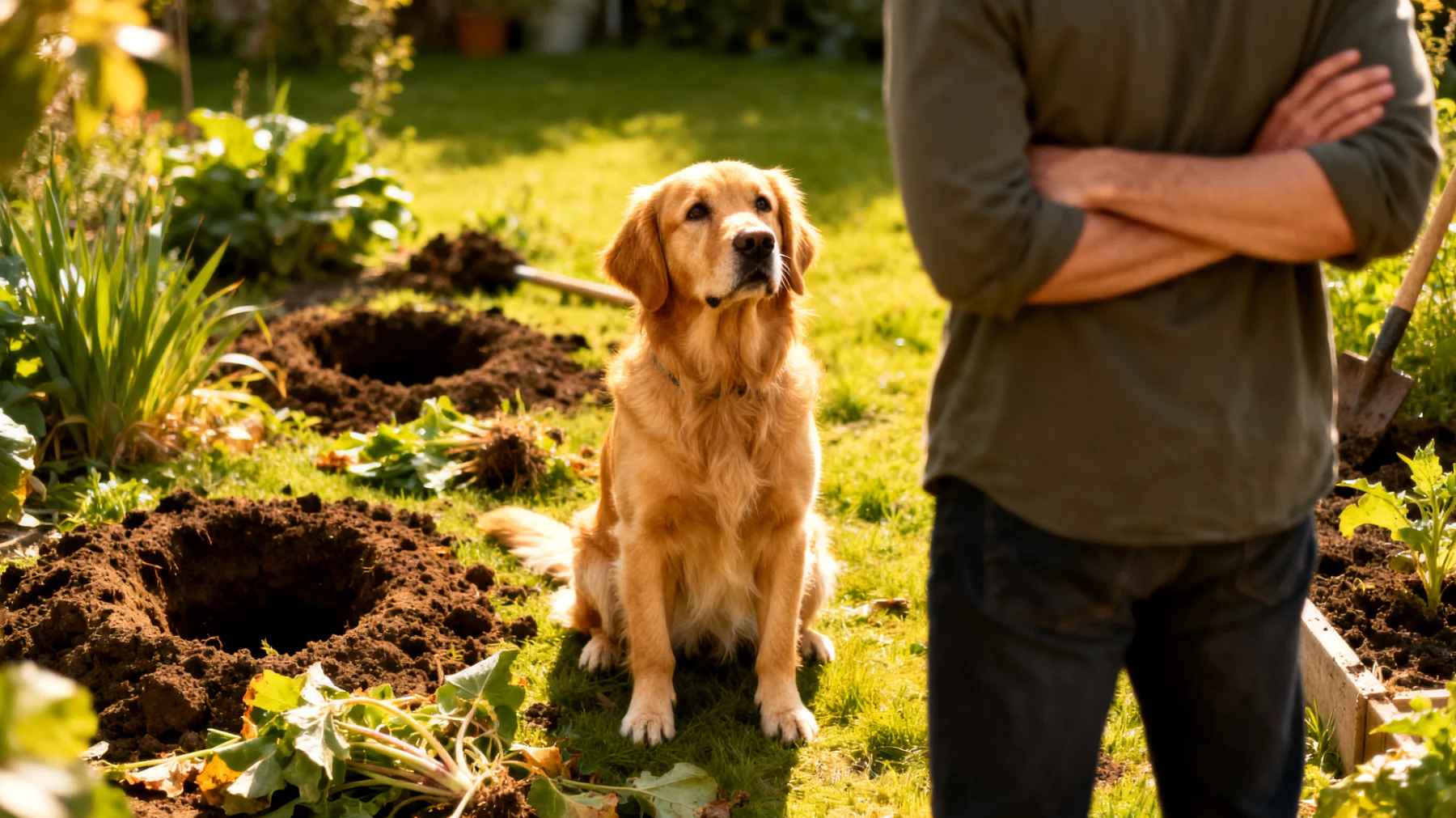 Hunde im Garten benötigen spezielle Trainingsübungen und Verhaltensregeln, um unerwünschtes Verhalten wie übermäßiges Bellen, Buddeln oder das Zerstören von Pflanzen zu vermeiden und gleichzeitig ihre Energie sinnvoll zu kanalisieren"