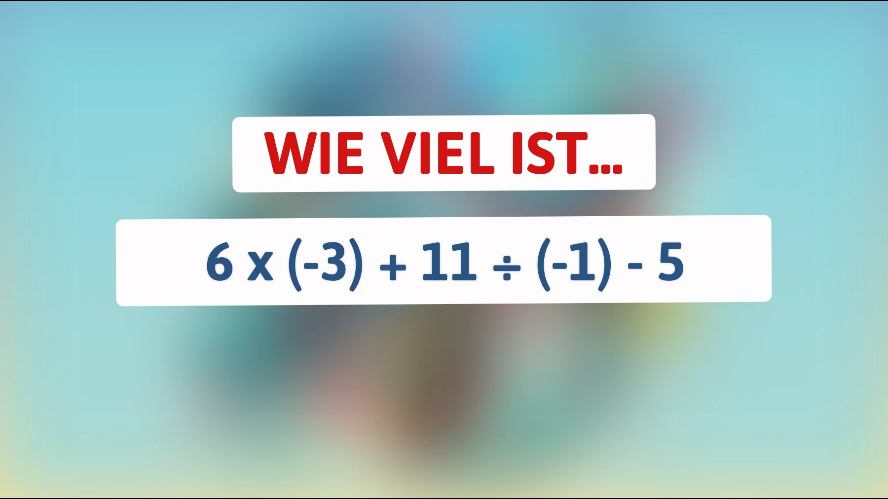 Nur 1% der Menschen können dieses knifflige Mathe-Problem lösen – bist du dabei?"