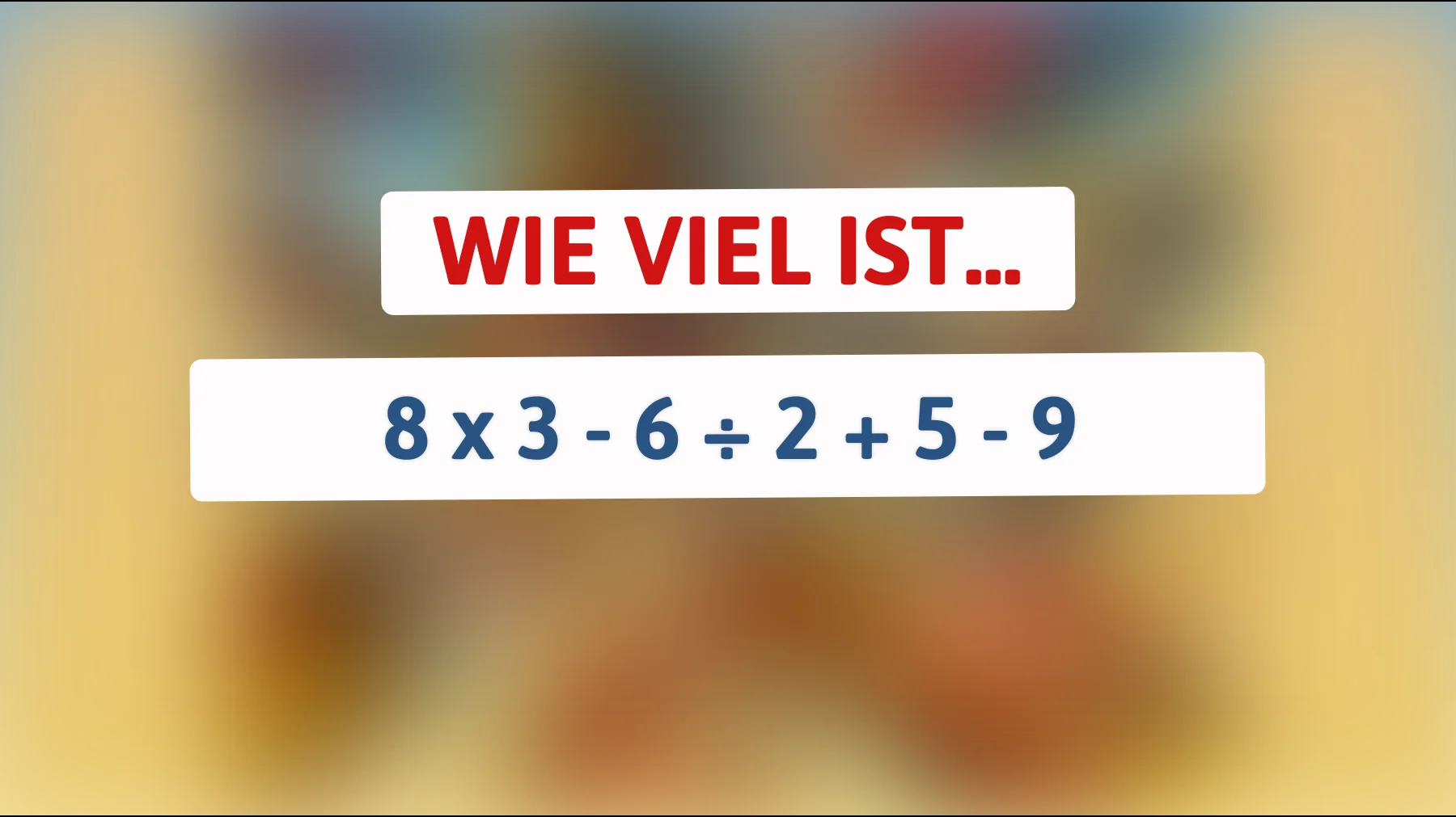 Nur 1% der Menschen schafft es: Kannst du das knifflige Mathe-Rätsel lösen?"